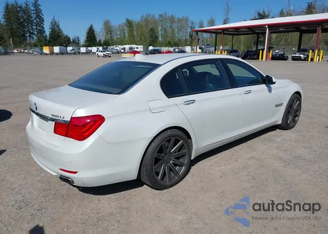 2009 BMW 750Li from USA, damaged, VIN WBAKB83549CY59299